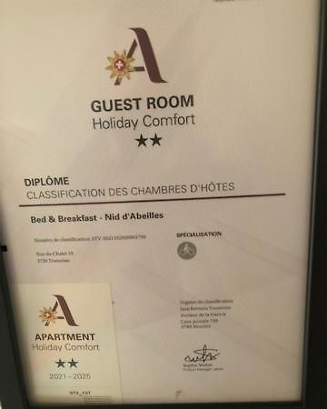 Nid D'Abeilles Apartment Tramelan Ngoại thất bức ảnh